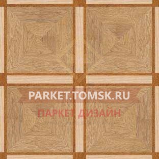 Художественный паркет Модули (мозайка) Дуб Селект, Ясень Мербау
